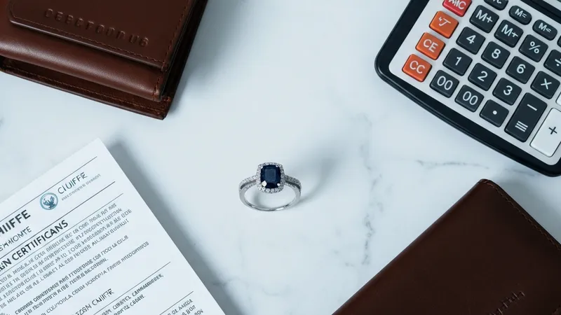 Bague saphir prix : guide complet pour bien acheter
